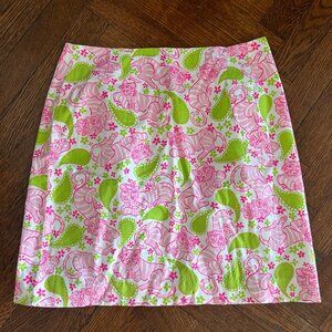Vintage Lily Pulitzer Tiger Skirt